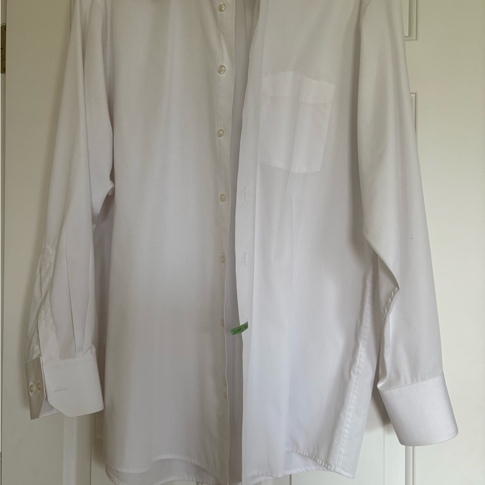 Classic White Men's Shirt